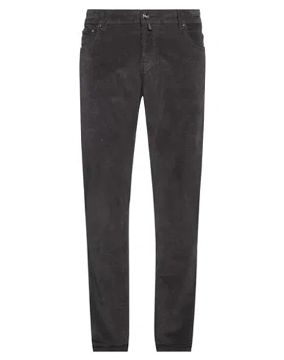 Jacob Cohёn Man Pants Charcoal Size 33 Cotton, Elastane, Polyester