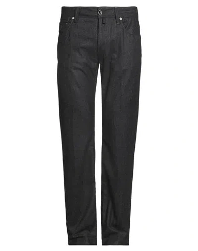 JACOB COHЁN JACOB COHЁN MAN PANTS CHARCOAL SIZE 34 WOOL