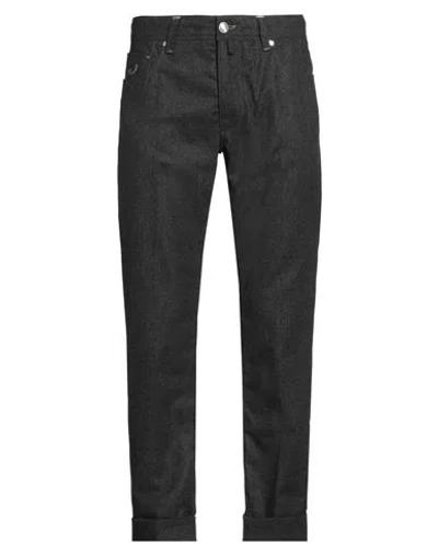 Jacob Cohёn Man Pants Charcoal Size 34 Wool In Gray