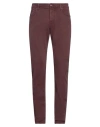 Jacob Cohёn Man Pants Chocolate Brown Size 31 Cotton, Elastane, Polyester