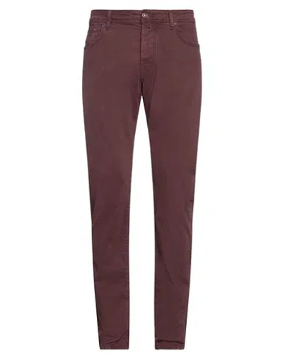 Jacob Cohёn Man Pants Chocolate Brown Size 31 Cotton, Elastane, Polyester