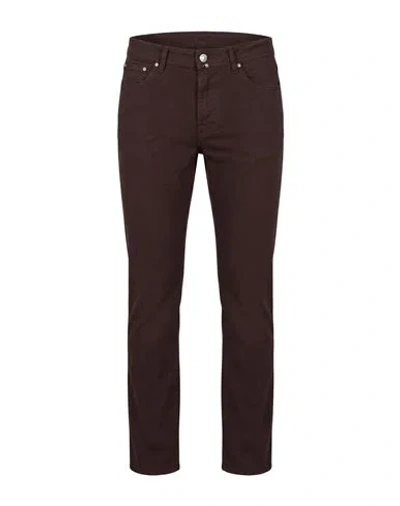 Jacob Cohёn Man Pants Chocolate Brown Size 34 Cotton, Elastane