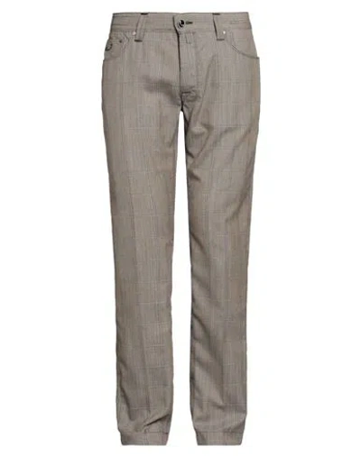 Jacob Cohёn Man Pants Chocolate Brown Size 34 Mohair Wool, Wool, Cashmere