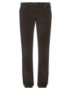 JACOB COHЁN JACOB COHЁN MAN PANTS CHOCOLATE BROWN SIZE 35 COTTON, ELASTANE, POLYESTER