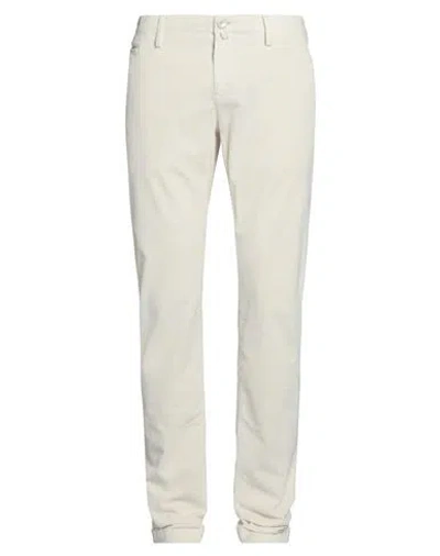 Jacob Cohёn Man Pants Cream Size 31 Cotton, Modal, Elastane, Polyester