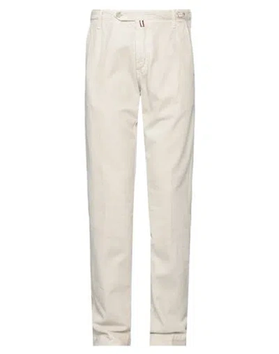 Jacob Cohёn Man Pants Cream Size 32 Cotton