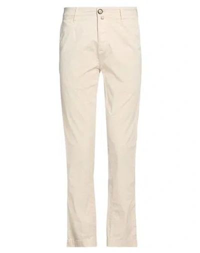 Jacob Cohёn Man Pants Cream Size 32 Cotton, Elastane In White