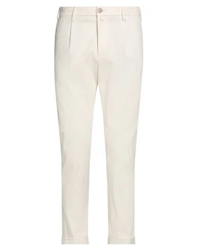 Jacob Cohёn Man Pants Cream Size 35 Cotton, Elastane In White