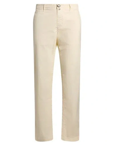 Jacob Cohёn Man Pants Cream Size 36 Cotton, Elastane, Polyester In White