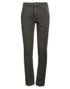 Jacob Cohёn Man Pants Dark Brown Size 31 Cotton, Elastane, Polyester In Gray