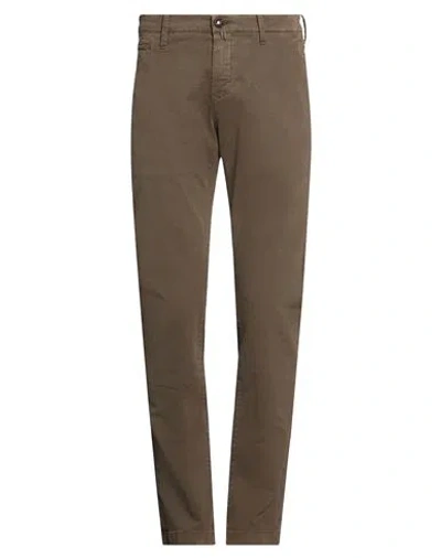 Jacob Cohёn Man Pants Dark Brown Size 31 Cotton, Lyocell, Elastane