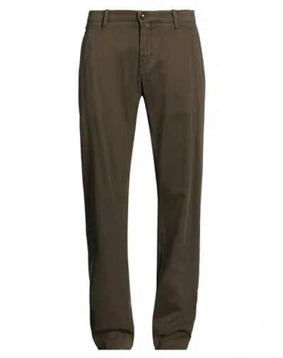 Jacob Cohёn Man Pants Dark Brown Size 33 Modal, Cotton, Elastane, Polyester