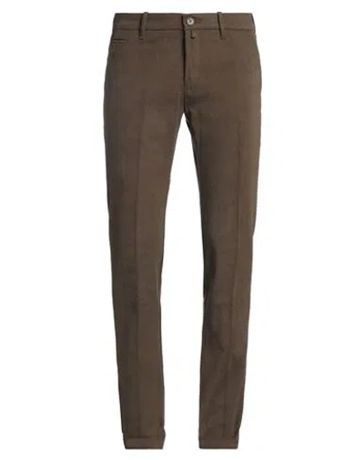 Jacob Cohёn Man Pants Dark Green Size 33 Cotton, Elastane, Polyester