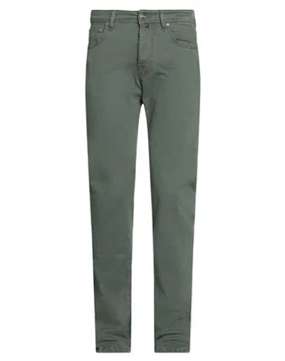 Jacob Cohёn Man Pants Dark Green Size 33 Modal, Cotton, Elastane