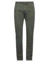 Jacob Cohёn Man Pants Dark Green Size 33 Modal, Cotton, Elastane, Polyester