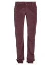 Jacob Cohёn Man Pants Plum Size 31 Cotton, Modal, Elastane In Purple