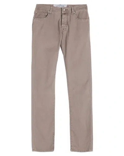 Jacob Cohёn Man Pants Dove Grey Size 30 Cotton, Lyocell, Elastane