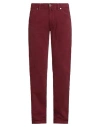 Jacob Cohёn Man Pants Garnet Size 34 Cotton In Red