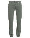Jacob Cohёn Man Pants Green Size 32 Cotton, Elastane, Polyester