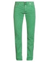 Jacob Cohёn Man Pants Green Size 33 Cotton