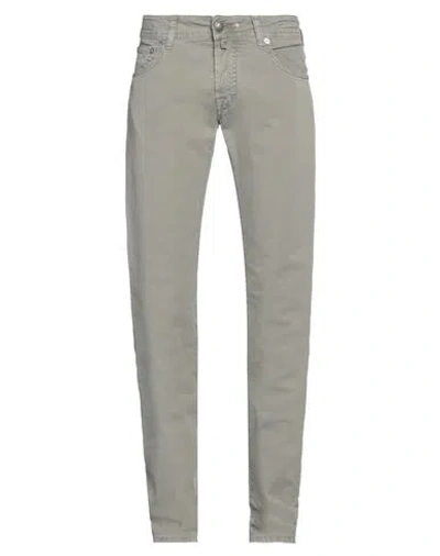 Jacob Cohёn Man Pants Grey Size 30 Cotton, Elastane In Grey