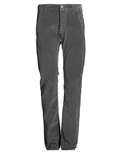 Jacob Cohёn Man Pants Grey Size 30 Cotton, Elastane, Polyester In Gray