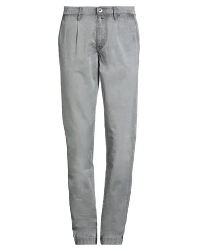 Jacob Cohёn Man Pants Grey Size 31 Cotton In Gray