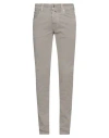 Jacob Cohёn Man Pants Grey Size 31 Cotton, Elastane In Gray