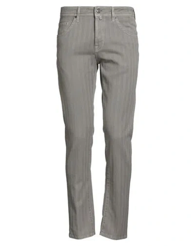Jacob Cohёn Man Pants Grey Size 31 Cotton, Elastane, Polyester