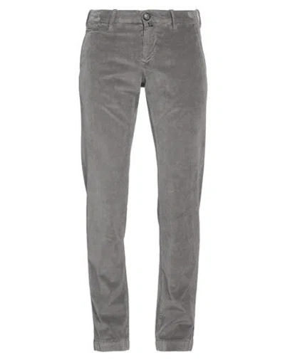 Jacob Cohёn Man Pants Grey Size 31 Cotton, Modal, Elastane, Polyester In Gray