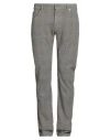 Jacob Cohёn Man Pants Grey Size 32 Cotton, Elastane In Gray