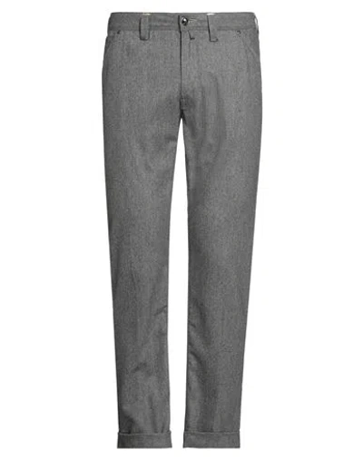 Jacob Cohёn Man Pants Grey Size 32 Wool In Gray