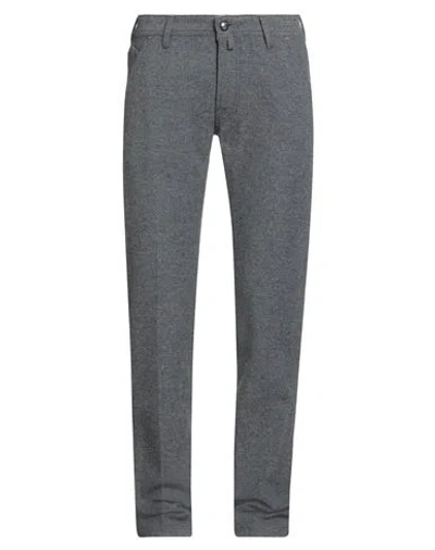 Jacob Cohёn Man Pants Grey Size 33 Cotton, Wool, Polyamide, Polyester