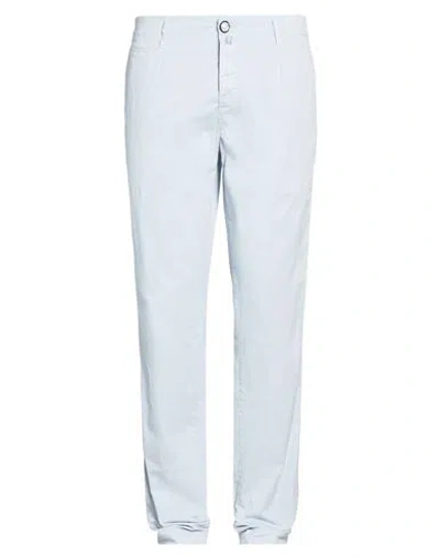 Jacob Cohёn Man Pants Grey Size 34 Cotton, Elastane In Blue