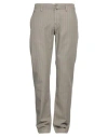 Jacob Cohёn Man Pants Grey Size 34 Cotton, Linen, Elastane, Polyester
