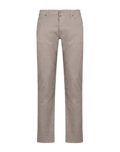 Jacob Cohёn Man Pants Grey Size 34 Cotton, Virgin Wool, Elastane