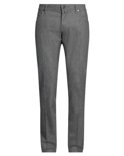 Jacob Cohёn Man Pants Grey Size 33 Virgin Wool, Elastane, Polyester, Cotton