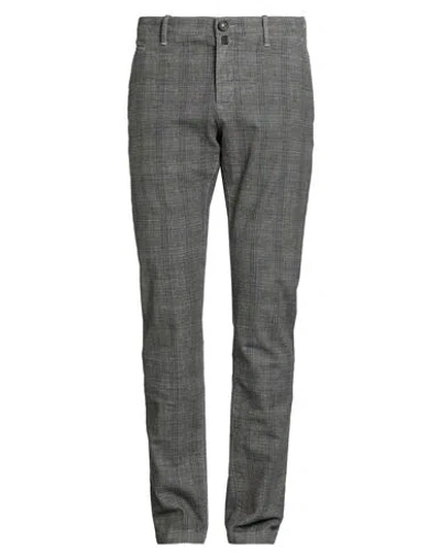 Jacob Cohёn Man Pants Grey Size 35 Cotton, Elastane In Gray