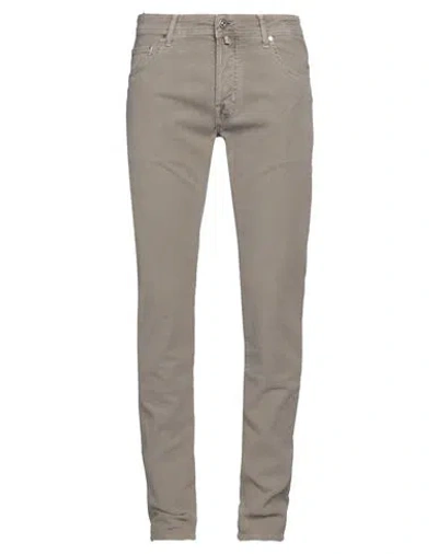 Jacob Cohёn Man Pants Grey Size 35 Cotton, Elastane, Polyester