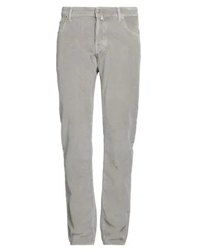 Jacob Cohёn Man Pants Grey Size 35 Cotton, Elastane, Polyester