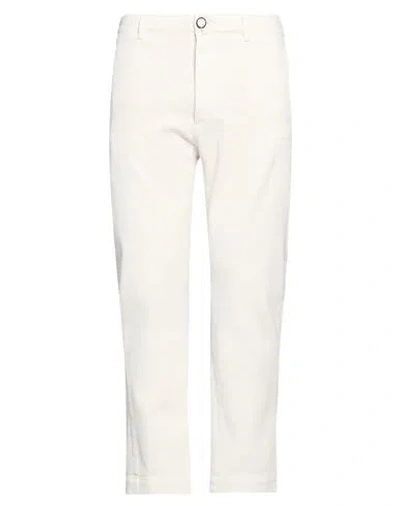 Jacob Cohёn Man Pants Ivory Size 34 Cotton, Elastane In White