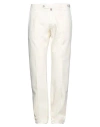 Jacob Cohёn Man Pants Ivory Size 37 Cotton In White