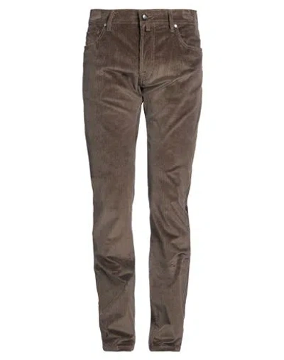 Jacob Cohёn Man Pants Khaki Size 34 Cotton, Elastane In Beige