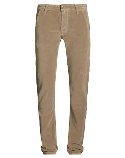 Jacob Cohёn Man Pants Khaki Size 32 Cotton, Elastane, Polyester In Beige