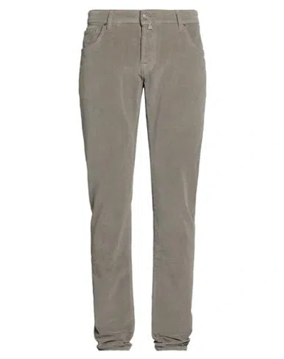 Jacob Cohёn Man Pants Khaki Size 34 Cotton, Elastane In Gray