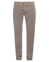 Jacob Cohёn Man Pants Taupe Size 35 Cotton, Elastane, Polyester In Brown