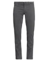 Jacob Cohёn Man Pants Lead Size 32 Cotton, Lyocell, Elastane, Polyester In Grey