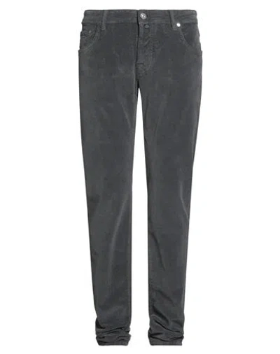 Jacob Cohёn Man Pants Lead Size 33 Cotton, Elastane In Gray