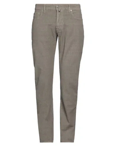 Jacob Cohёn Man Pants Lead Size 35 Cotton, Elastane In Gray
