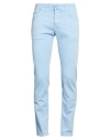 Jacob Cohёn Man Pants Light Blue Size 33 Cotton, Lyocell, Elastane